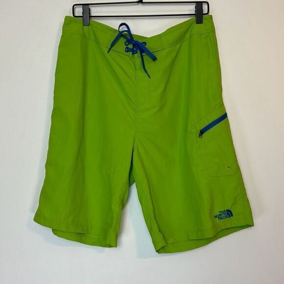 The North Face Class V Boardshort Tree Frog Green 32 NWT - Picture 1 of 8